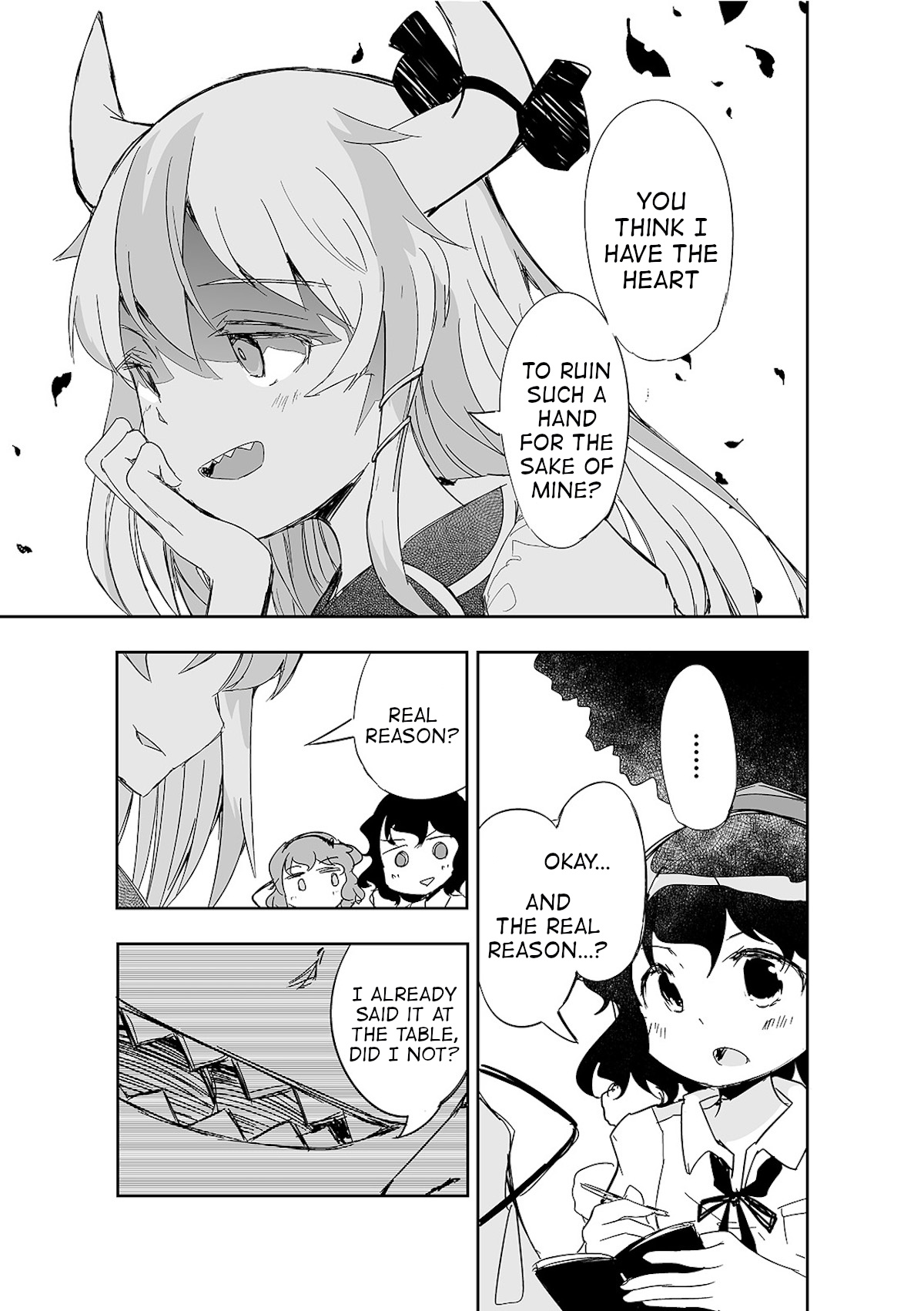 Touhou ~ The Tiles That I Cannot Cut Are Next To None! (Doujinshi) Chapter 10 #26