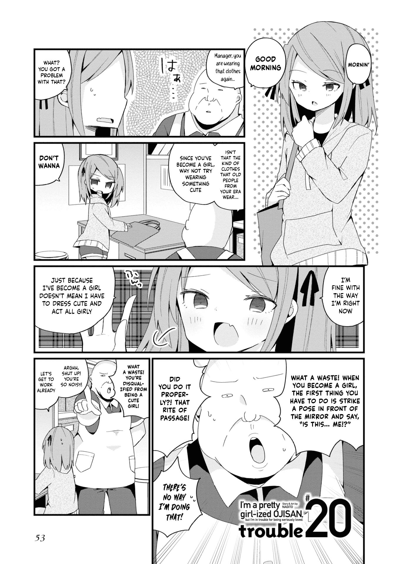 Bishoujokashita Oji-San Dakedo, Gachi Koi Sarete Komattemasu Chapter 20 #1