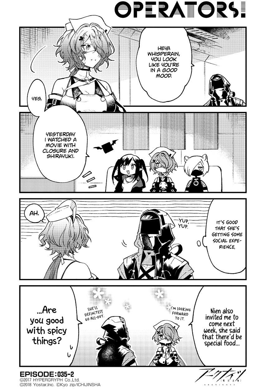 Arknights: Operators! Chapter 35.2 #1