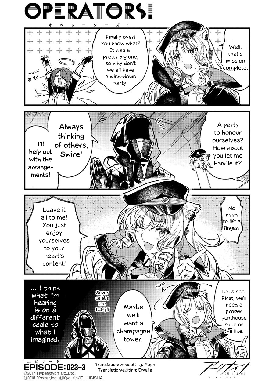 Arknights: Operators! Chapter 23.3 #1