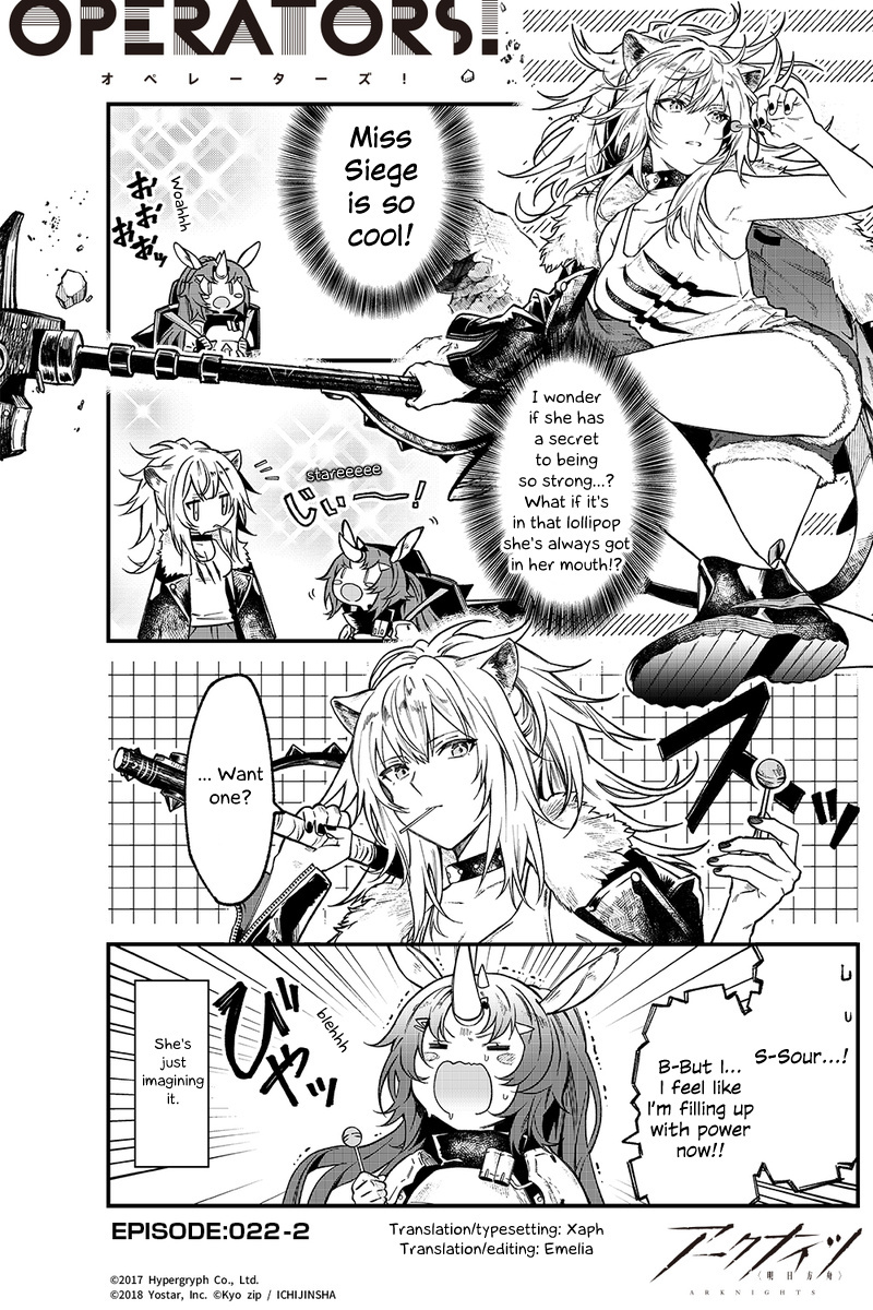 Arknights: Operators! Chapter 22.2 #1