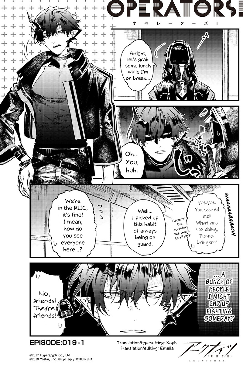 Arknights: Operators! Chapter 19.1 #1
