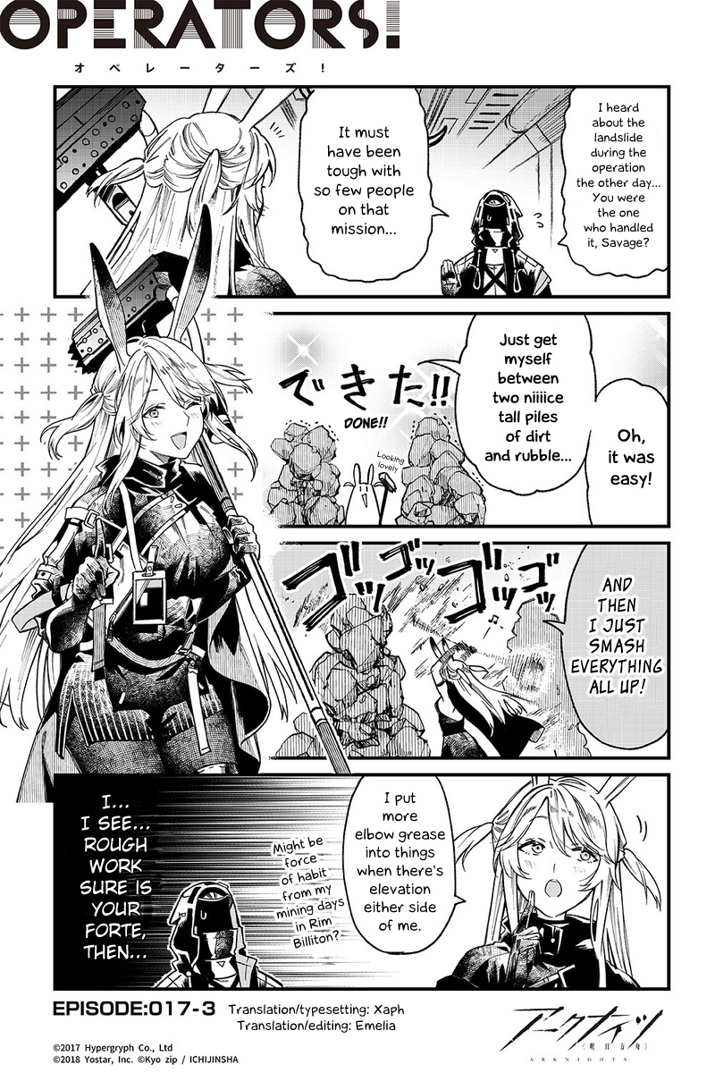 Arknights: Operators! Chapter 17.3 #1