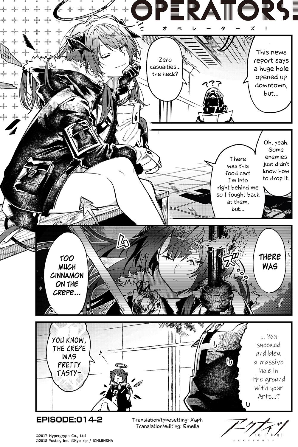 Arknights: Operators! Chapter 14.2 #1