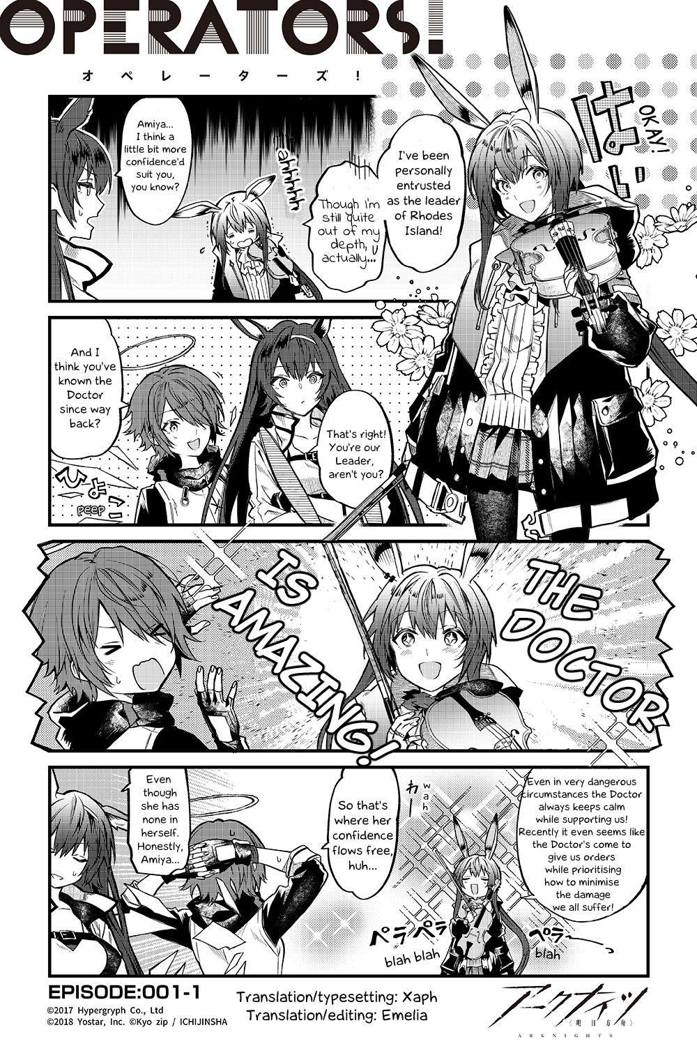 Arknights: Operators! Chapter 1.1 #1