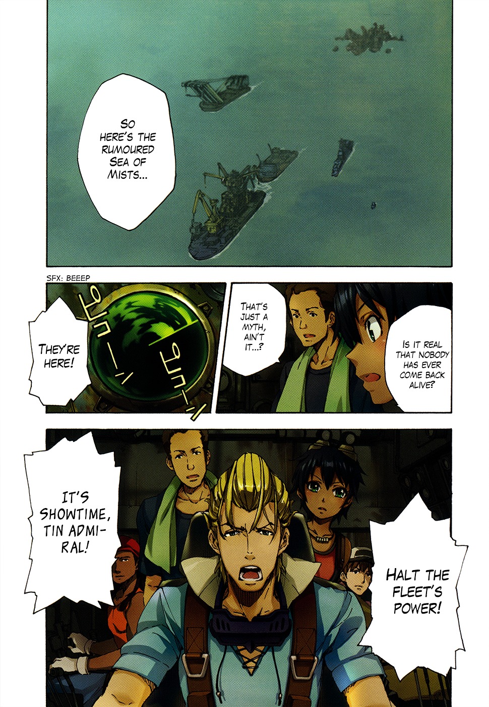 Suisei No Gargantia Chapter 9 #4