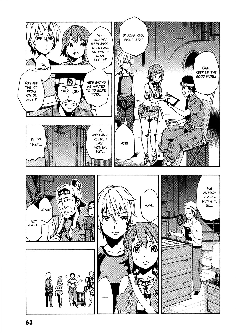 Suisei No Gargantia Chapter 6 #10