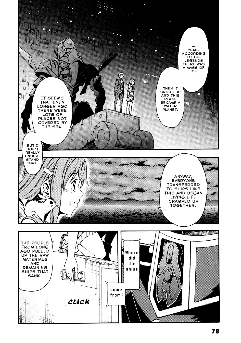 Suisei No Gargantia Chapter 2 #34