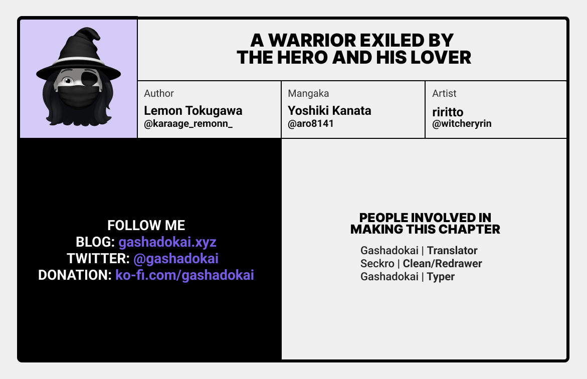 A Warrior Exiled By The Hero And His Lover Chapter 18 #32