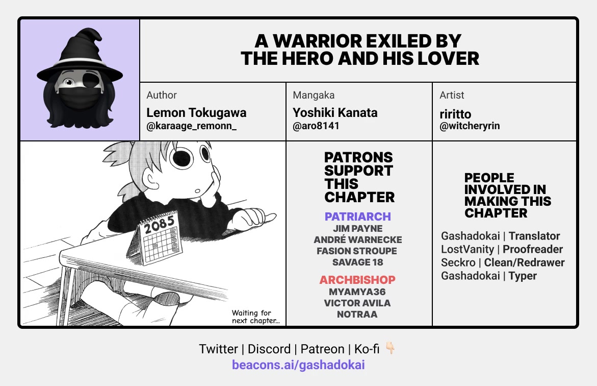 A Warrior Exiled By The Hero And His Lover Chapter 15 #31