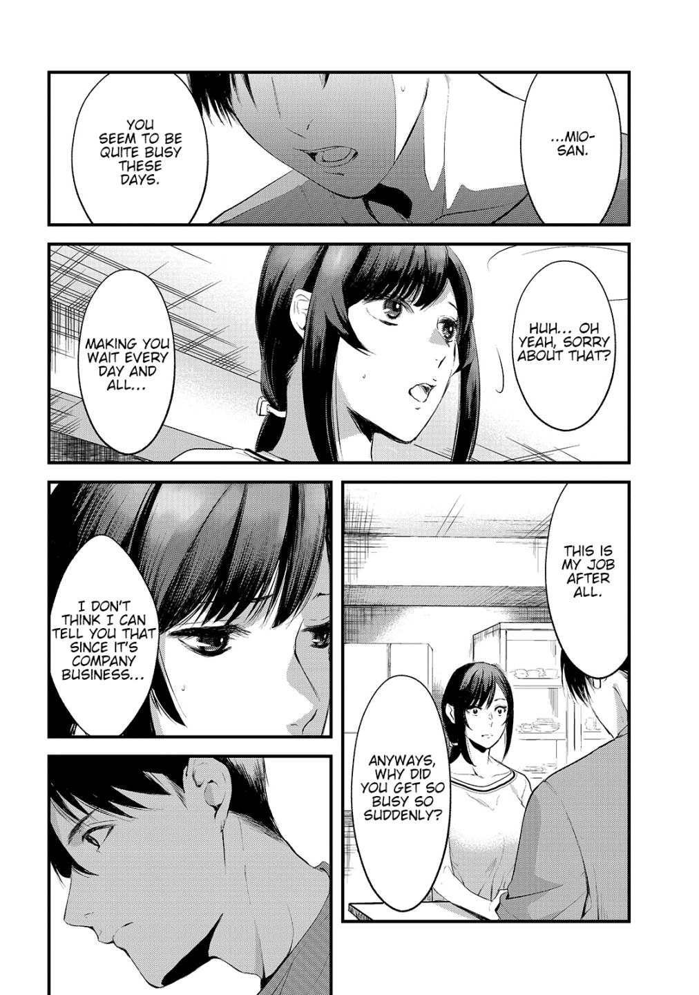 Tsuki 50-Man Moratte Mo Ikigai No Nai Tonari No Onee-San Ni 30-Man De Yatowarete "okaeri" Tte Iu Oshigoto Ga Tanoshii Chapter 9 #14