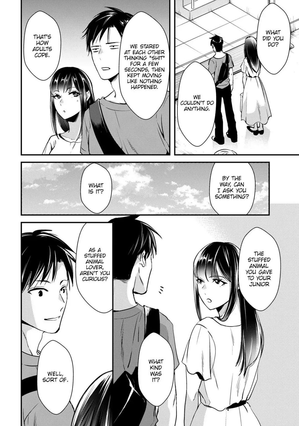 Tsuki 50-Man Moratte Mo Ikigai No Nai Tonari No Onee-San Ni 30-Man De Yatowarete "okaeri" Tte Iu Oshigoto Ga Tanoshii Chapter 3 #12