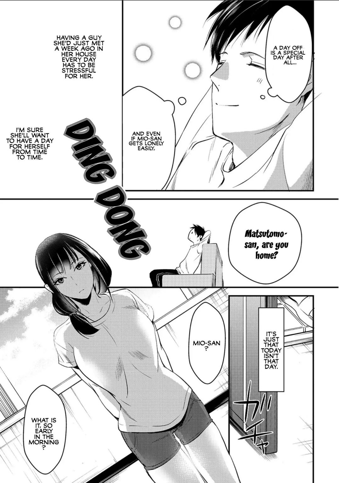 Tsuki 50-Man Moratte Mo Ikigai No Nai Tonari No Onee-San Ni 30-Man De Yatowarete "okaeri" Tte Iu Oshigoto Ga Tanoshii Chapter 2 #23