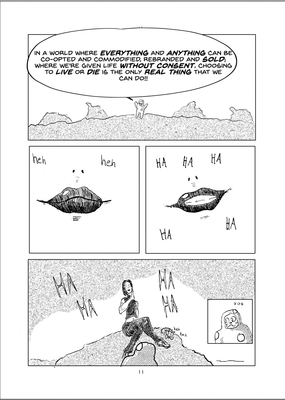 Oswald The Overman In The Lesser Planes Of Hell Chapter 2 #11