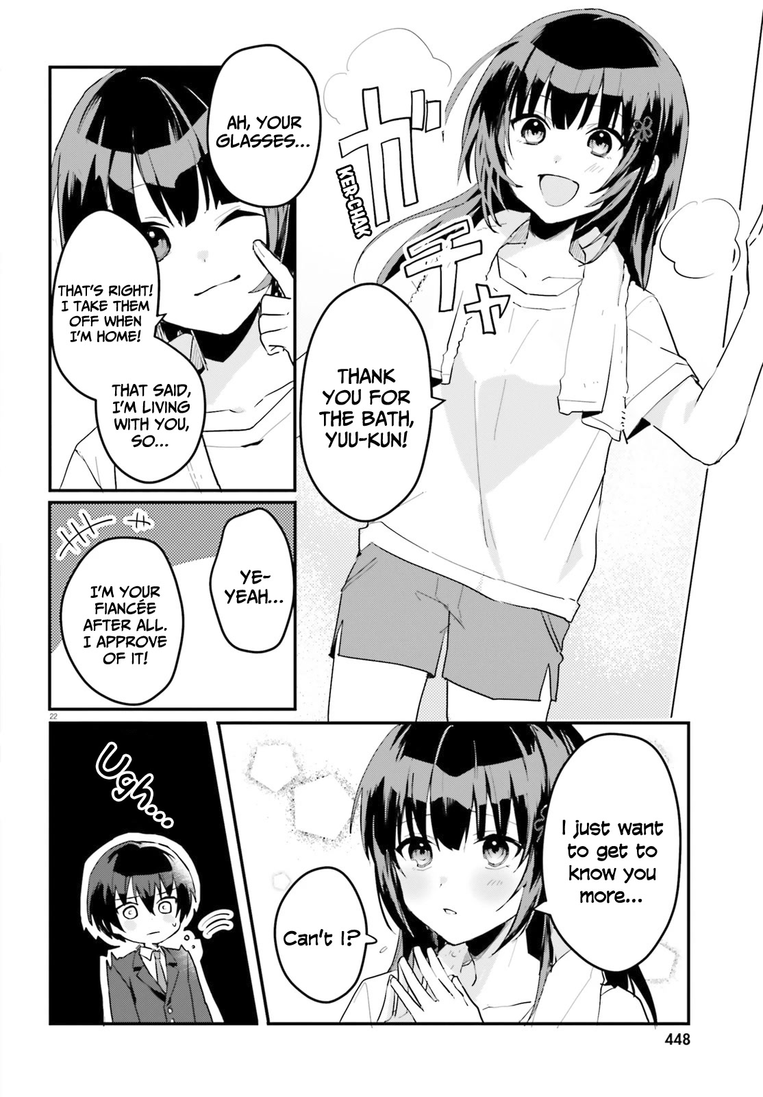 The Plain-Looking Girl, Who Became My Fiancée, Is Only Cute At Home Chapter 3 #23