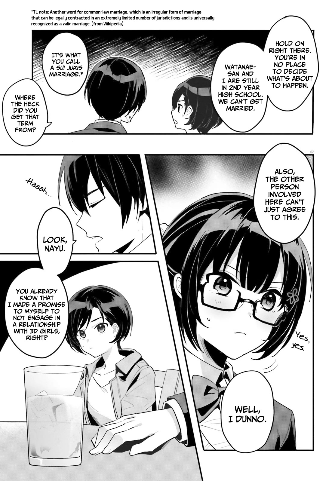 The Plain-Looking Girl, Who Became My Fiancée, Is Only Cute At Home Chapter 2 #8