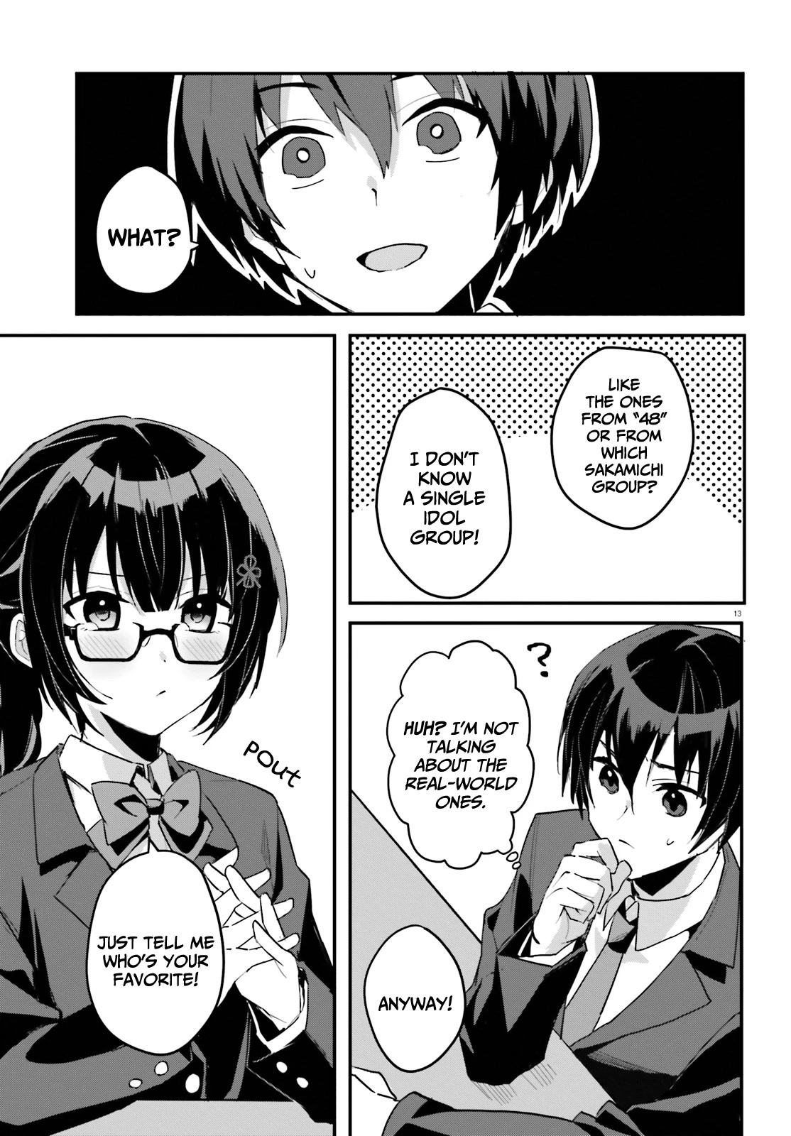 The Plain-Looking Girl, Who Became My Fiancée, Is Only Cute At Home Chapter 2 #14