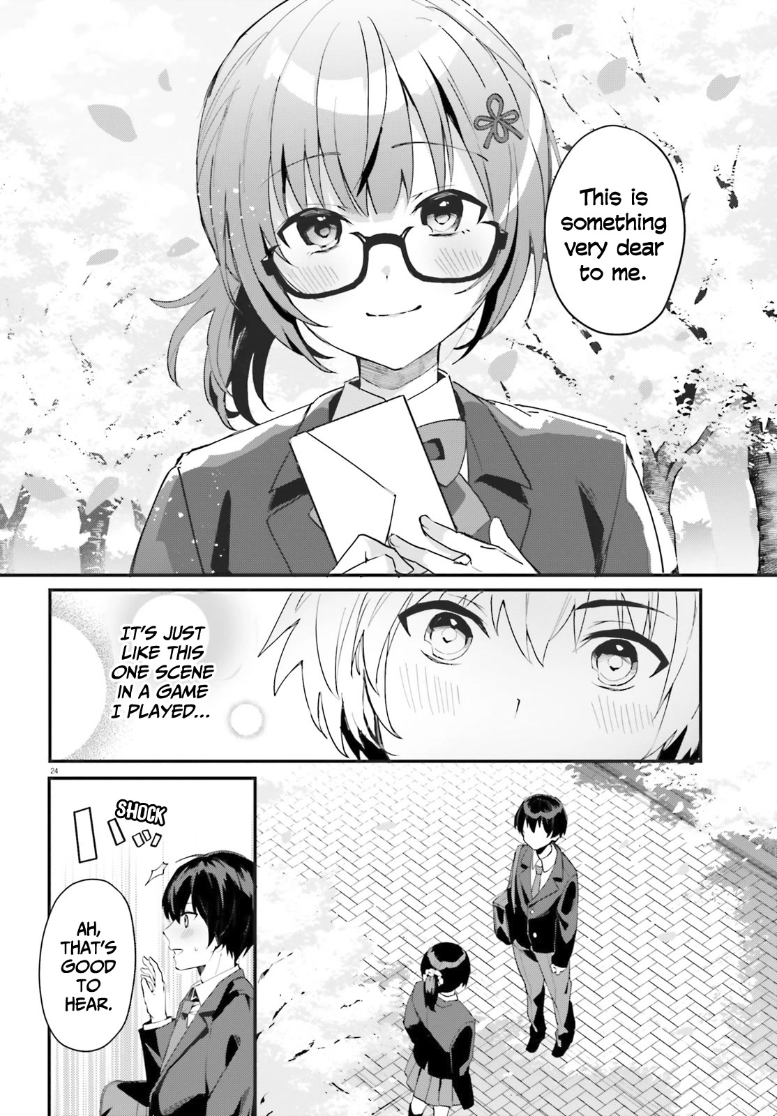 The Plain-Looking Girl, Who Became My Fiancée, Is Only Cute At Home Chapter 1 #24