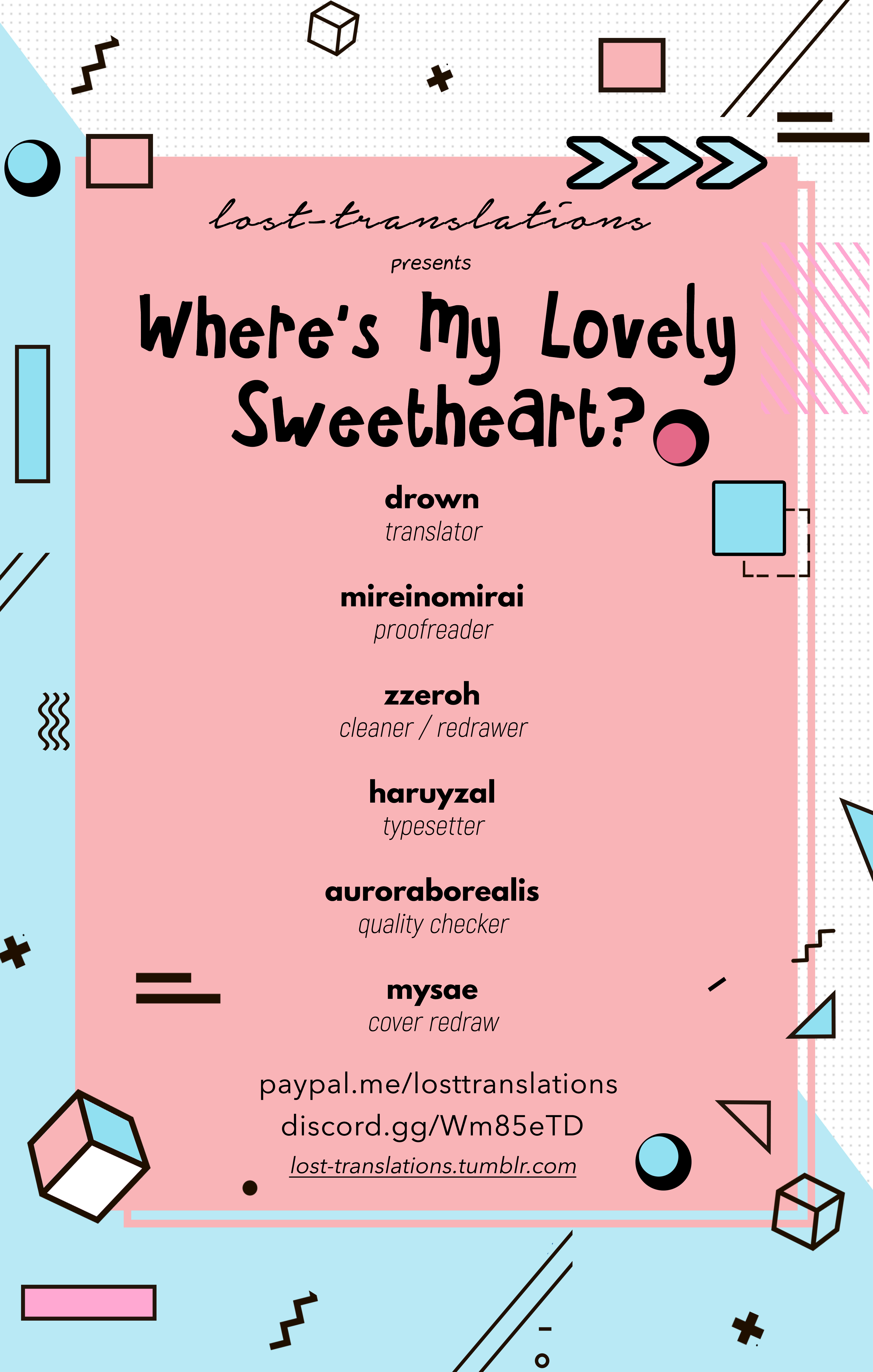 Where's My Lovely Sweetheart? Chapter 9 #1