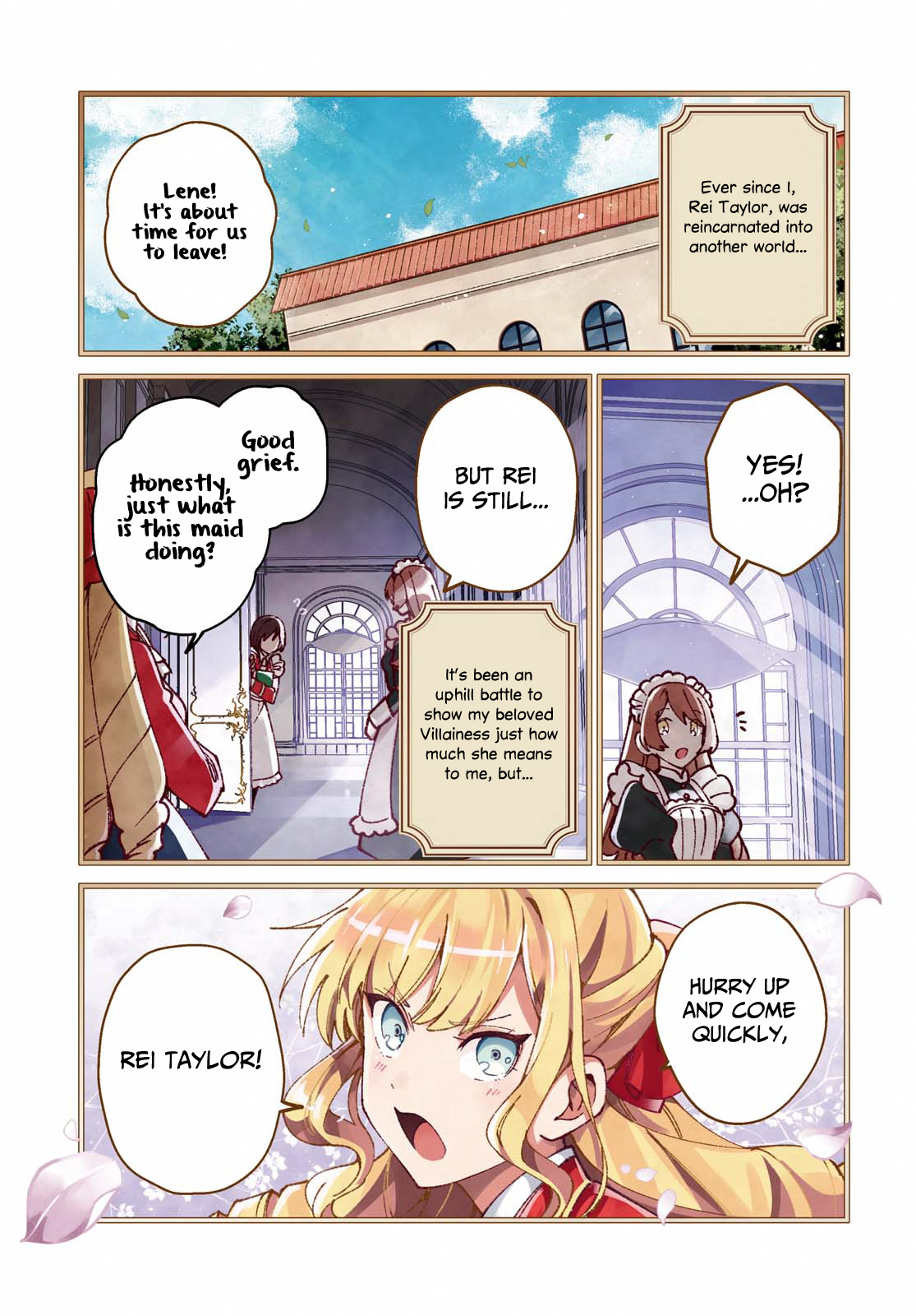 Watashi No Oshi Wa Akuyaku Reijou Chapter 6 #3