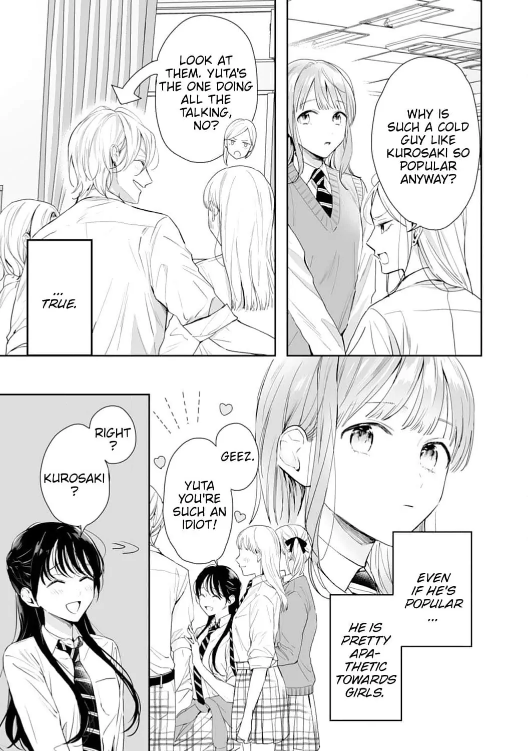 Kurosaki-Kun Wa Dokusen Shitagaru - Hajimete No Koi Wa Ama Sugite Chapter 1 #9