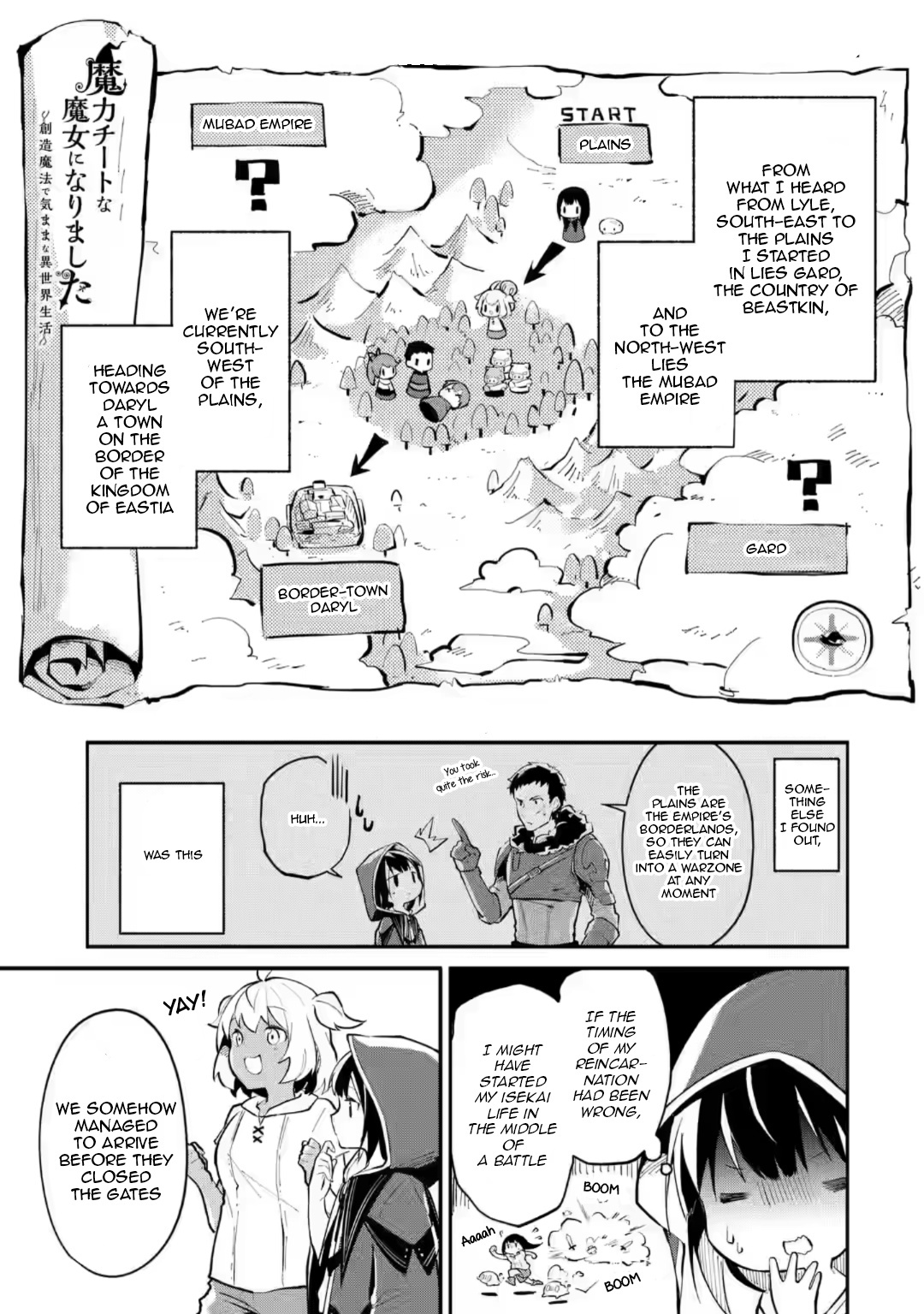 Maryoku Cheat Na Majo Ni Narimashita ~Souzou Mahou De Kimama Na Isekai Seikatsu~ Chapter 4 #1