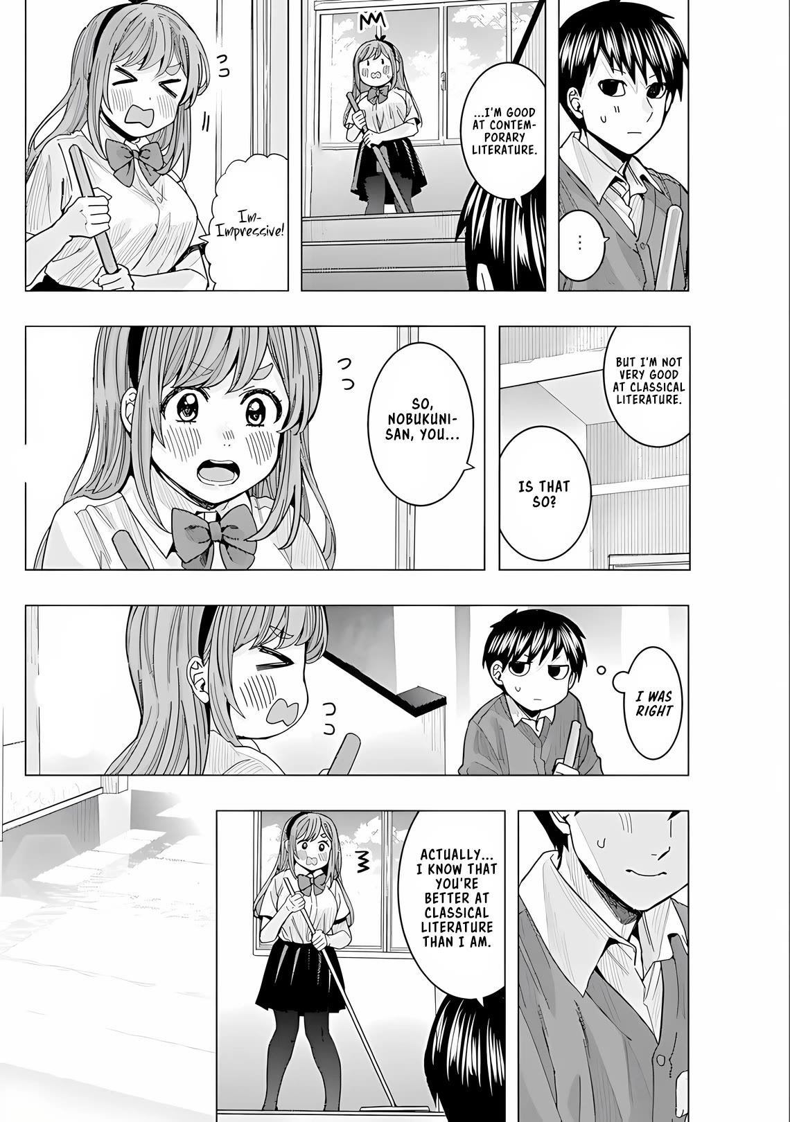 "nobukuni-San" Does She Like Me? Chapter 27 #9