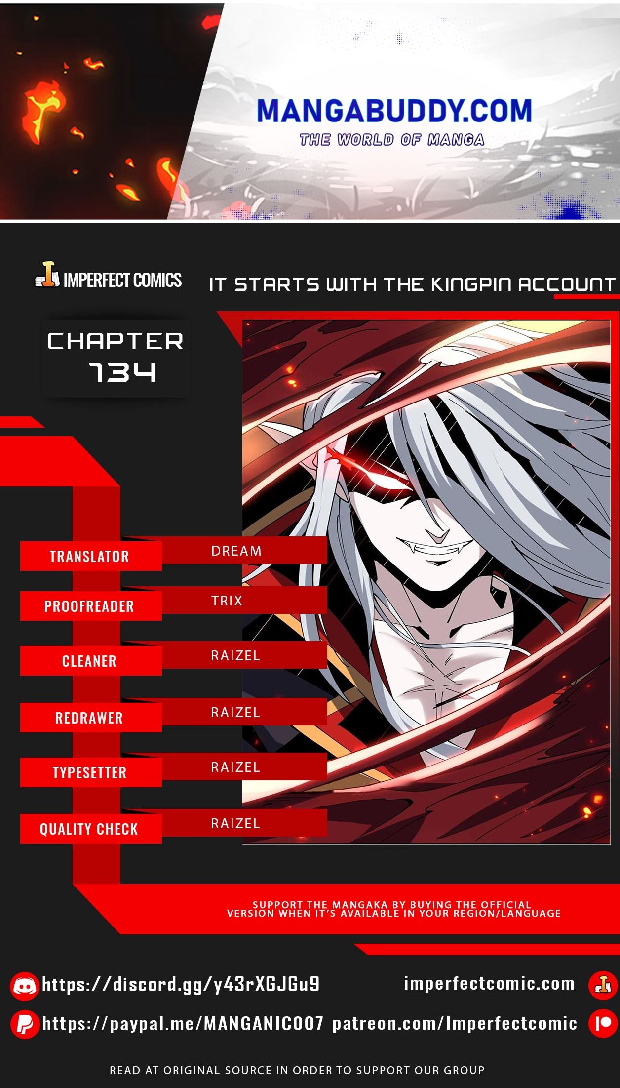 It Starts With A Kingpin Account Chapter 134 #1