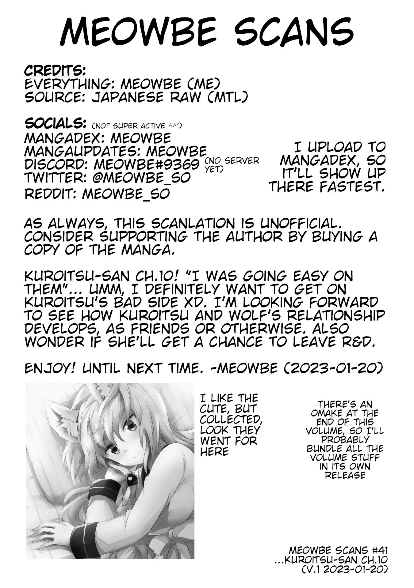 Kuroitsu-San In The Superhuman Research & Development Department Chapter 10 #21