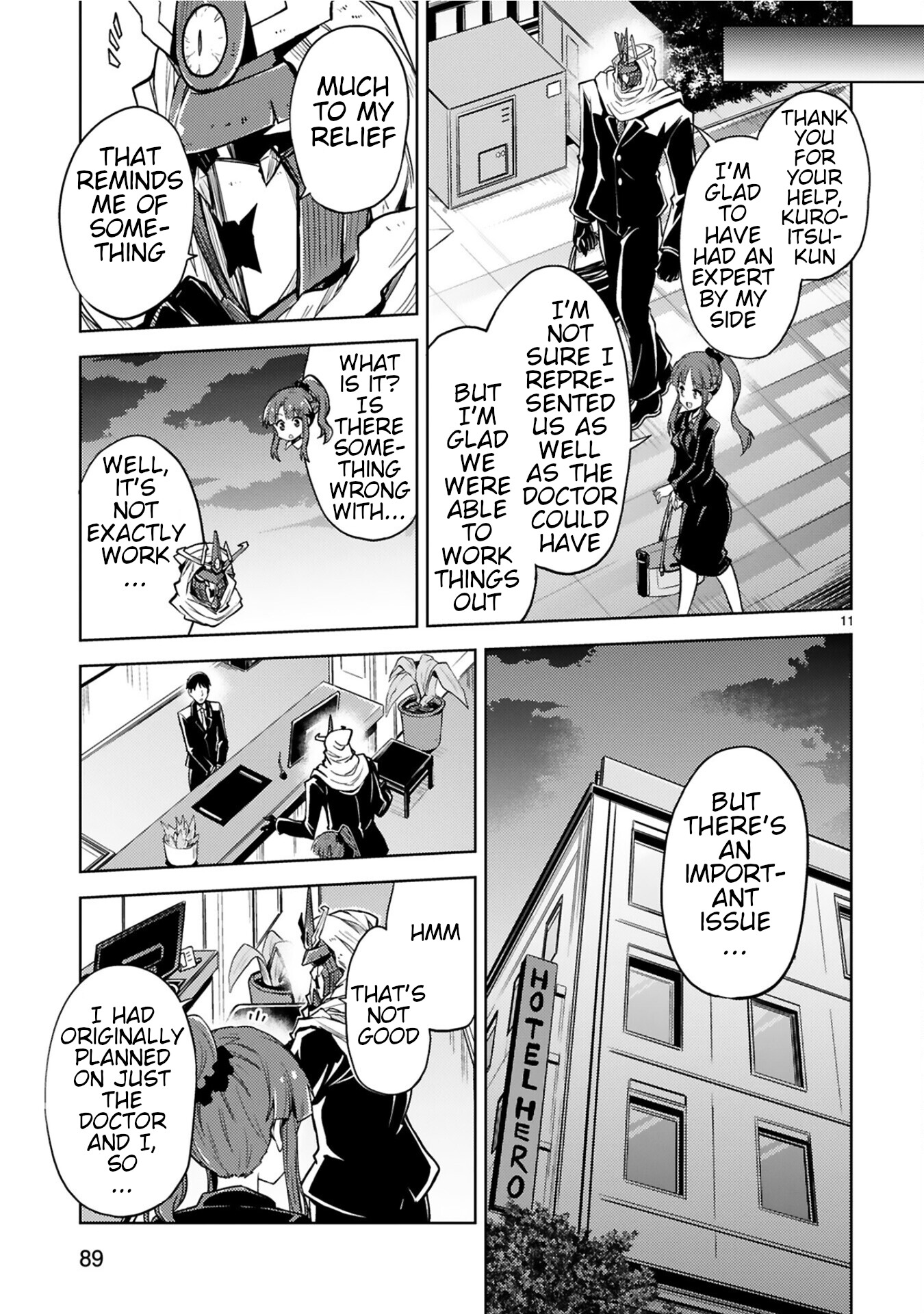 Kuroitsu-San In The Superhuman Research & Development Department Chapter 5 #11