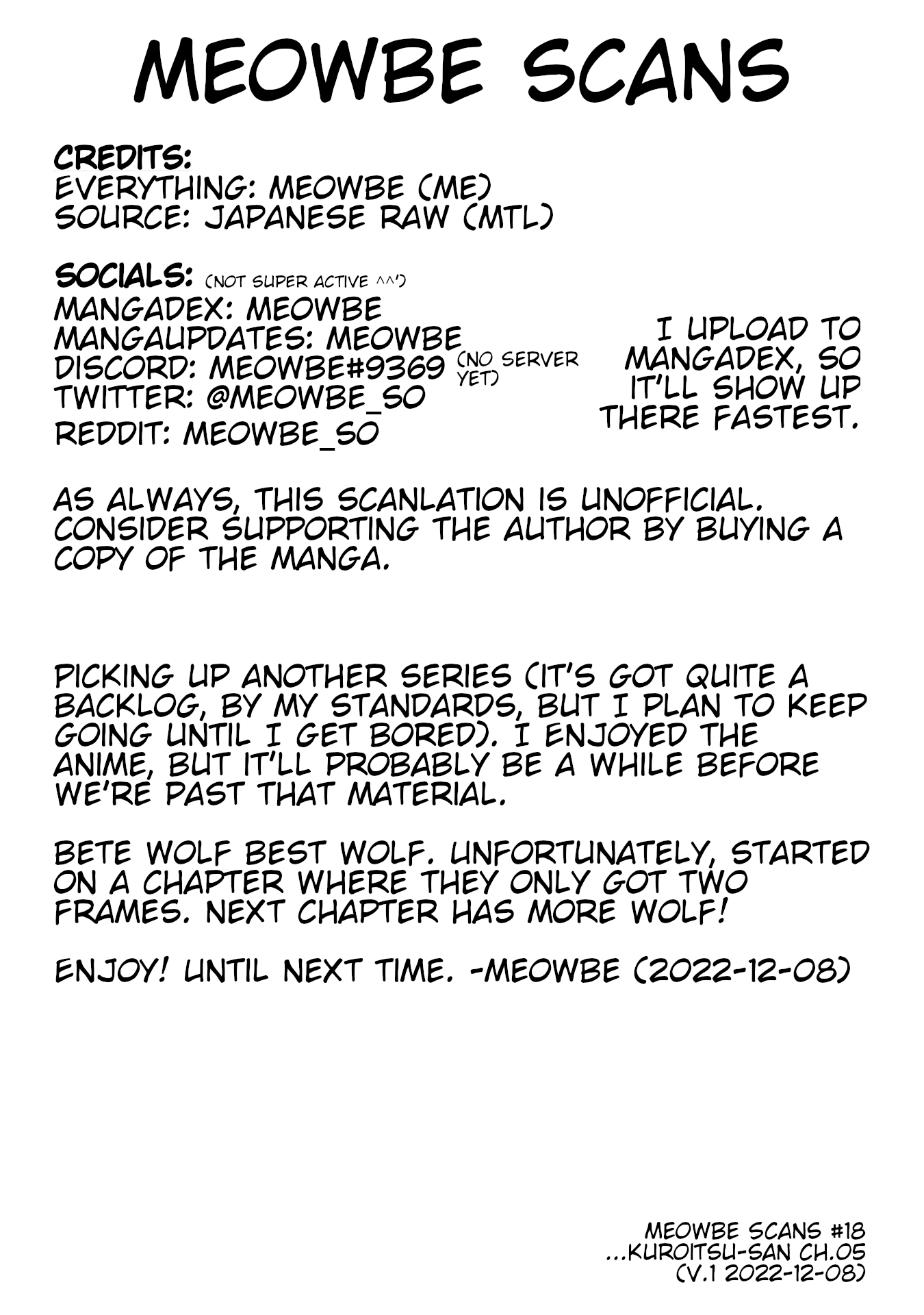 Kuroitsu-San In The Superhuman Research & Development Department Chapter 5 #17