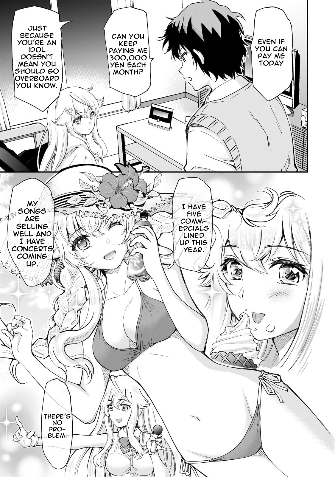 Isshou Hatarakitakunai Ore Ga Classmate No Daininki Idol Ni Natsukaretara Chapter 3 #19