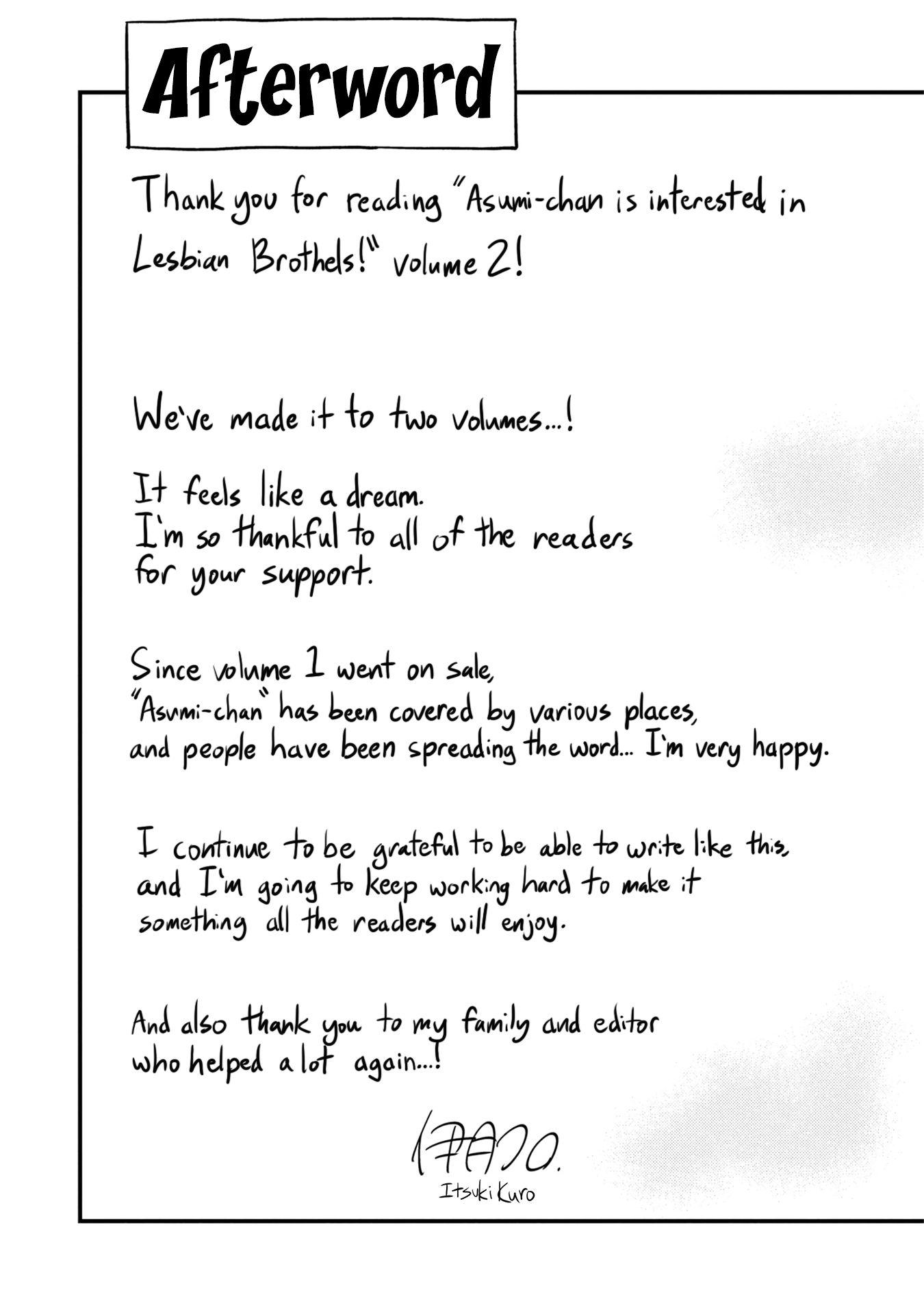 Asumi-Chan Is Interested In Lesbian Brothels! Chapter 9.1 #16