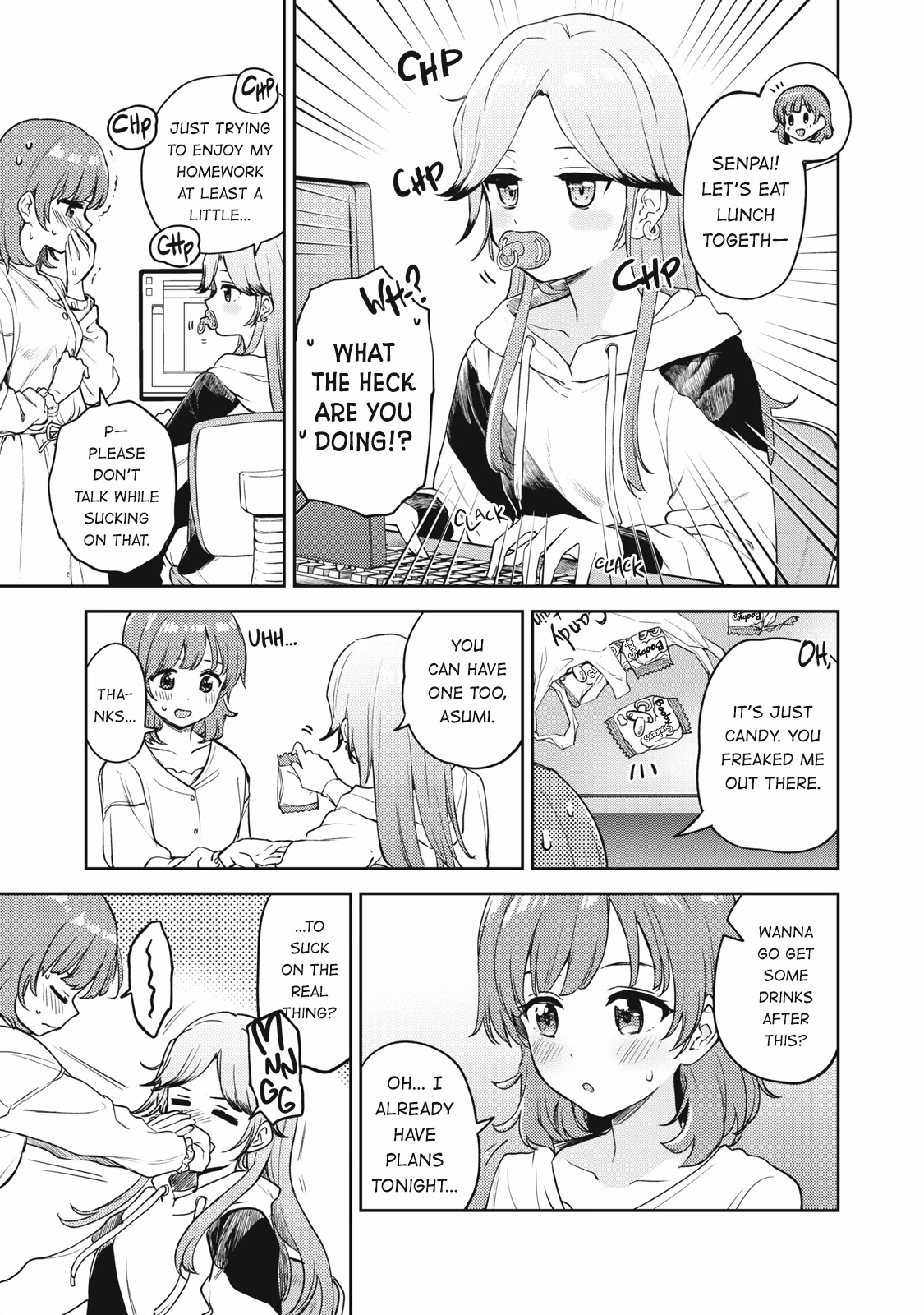 Asumi-Chan Is Interested In Lesbian Brothels! Chapter 10.1 #1