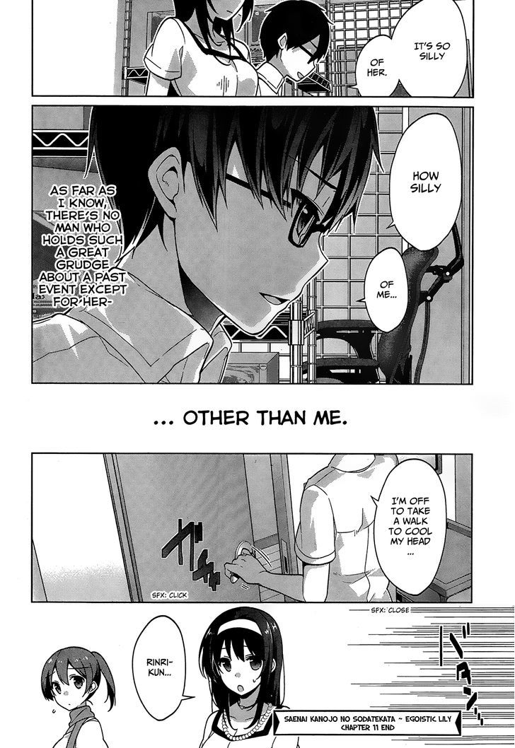 Saenai Kanojo No Sodatekata - Egoistic-Lily Chapter 11 #14