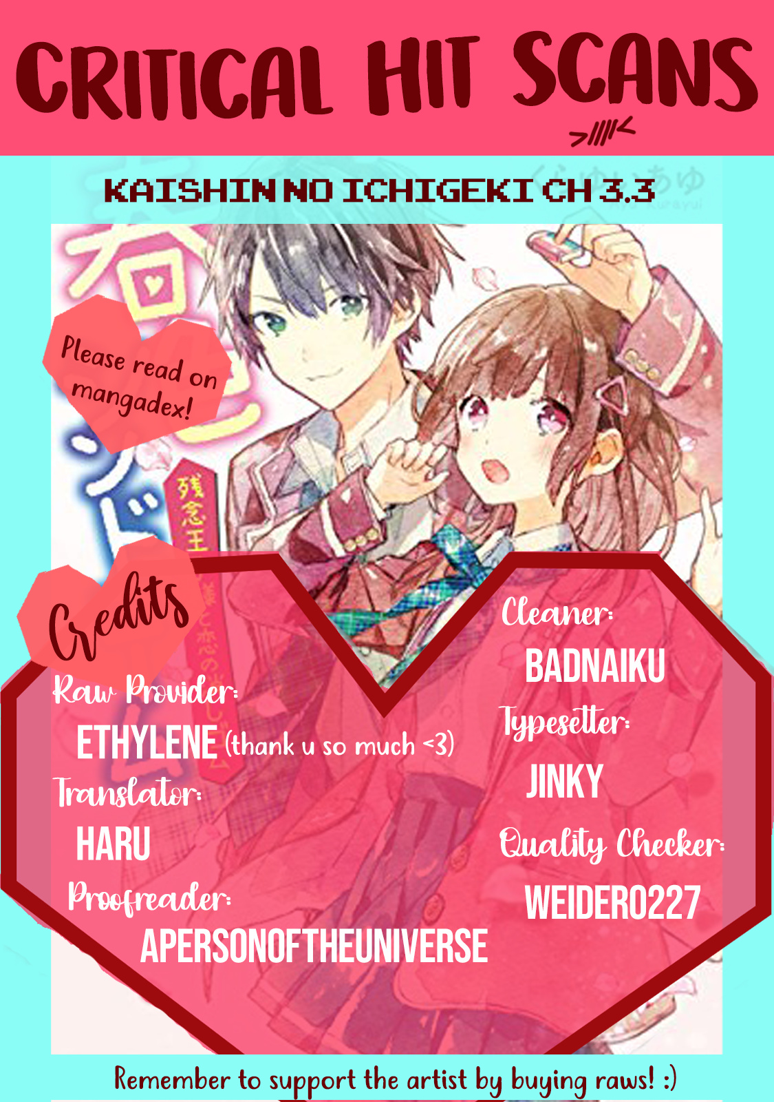 Kaishin No Ichigeki! Chapter 3.3 #12