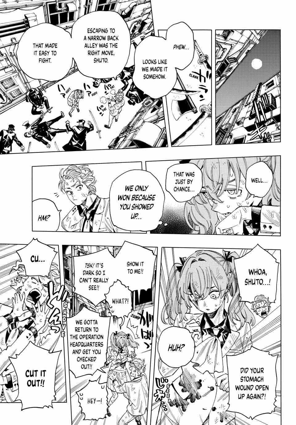 Akabane Honeko No Bodyguard Chapter 39 #14