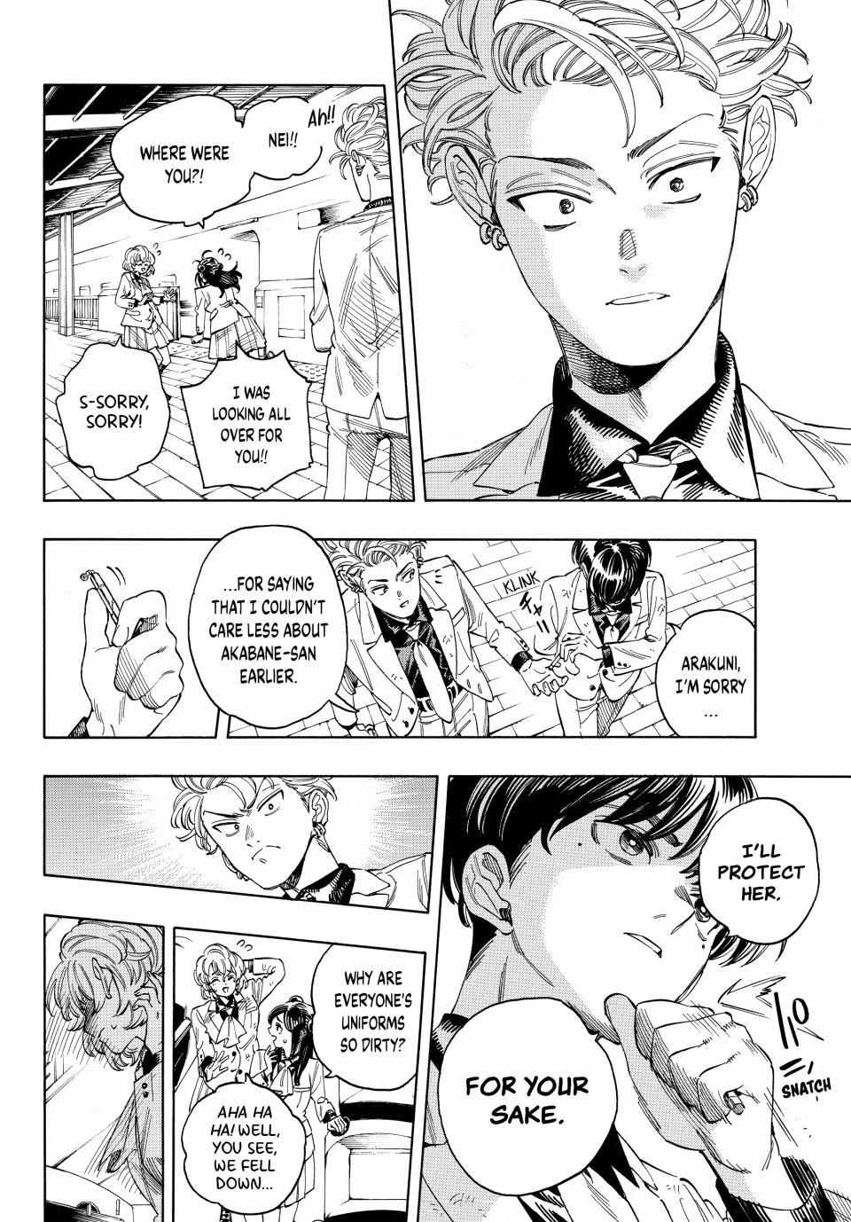 Akabane Honeko No Bodyguard Chapter 22 #19