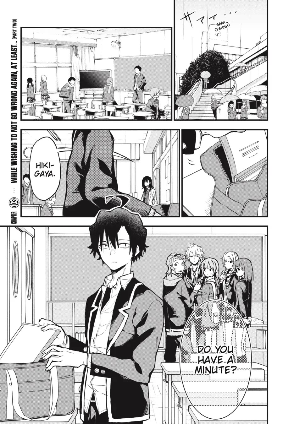 Yahari Ore No Seishun Rabukome Wa Machigatte Iru. @ Comic Chapter 103 #1