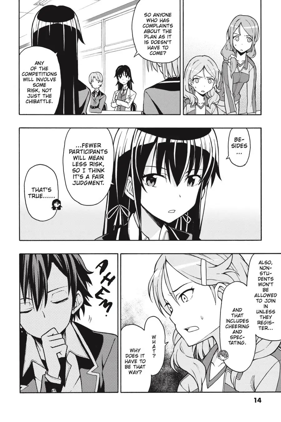 Yahari Ore No Seishun Rabukome Wa Machigatte Iru. @ Comic Chapter 48 #15