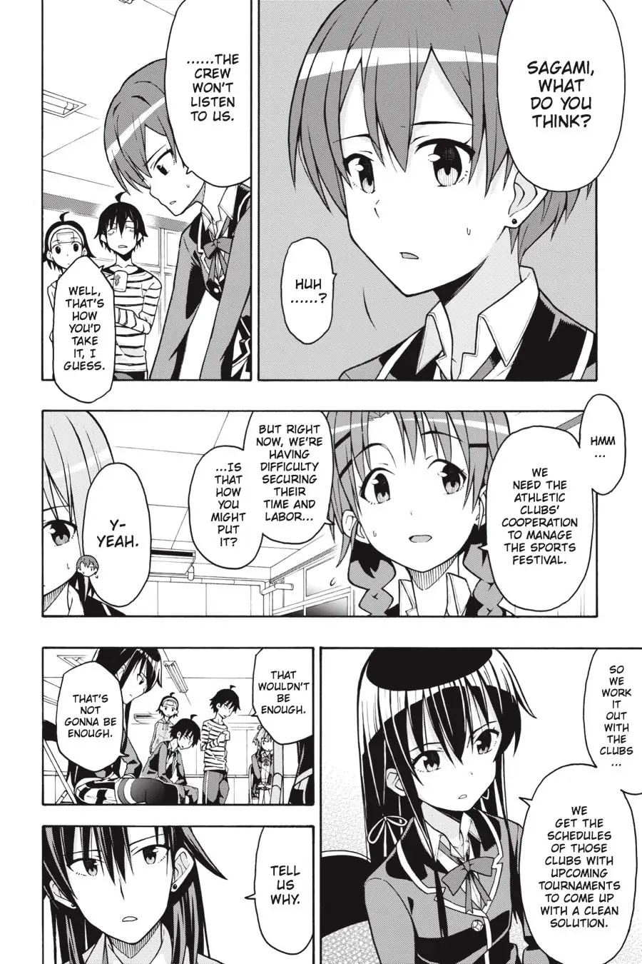 Yahari Ore No Seishun Rabukome Wa Machigatte Iru. @ Comic Chapter 45 #20