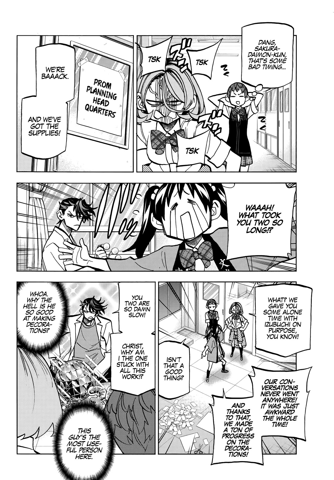 The Story Between A Dumb Prefect And A High School Girl With An Inappropriate Skirt Length Chapter 28 #12