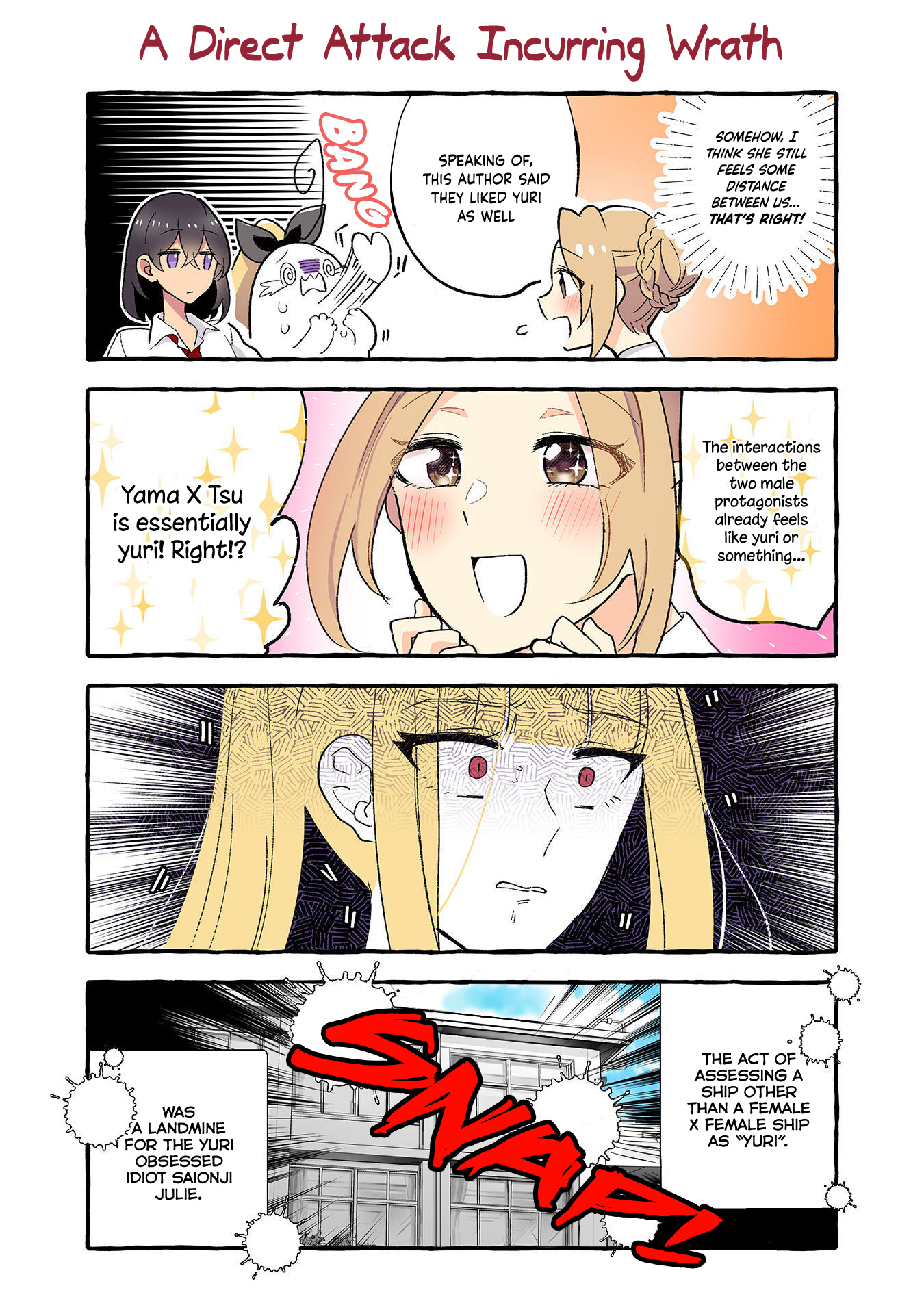 As A Result Of A Classmate's Obsession With Yuri, I Was Exposed As An Author Chapter 134 #2