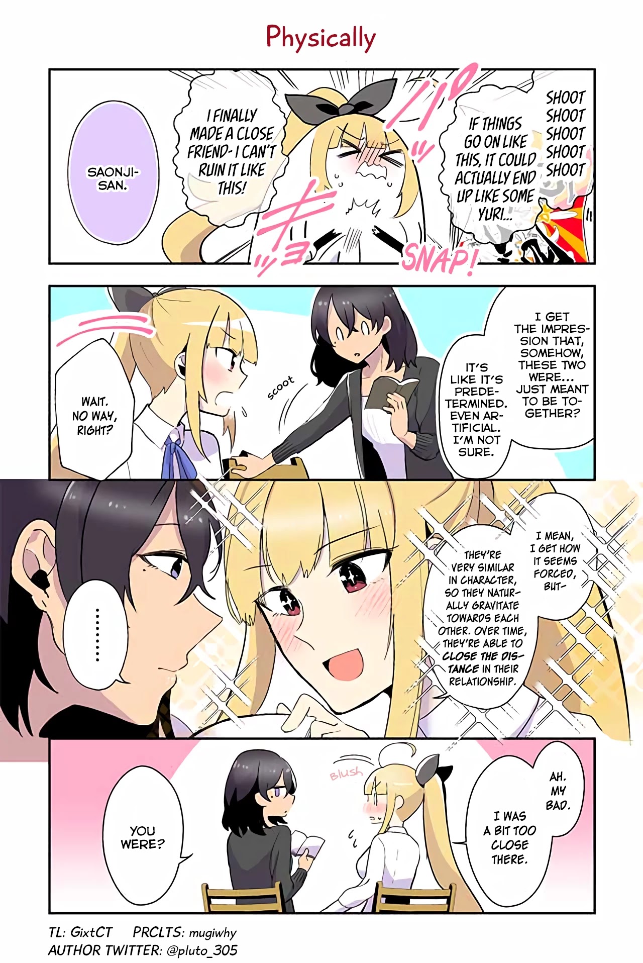 As A Result Of A Classmate's Obsession With Yuri, I Was Exposed As An Author Chapter 20 #1