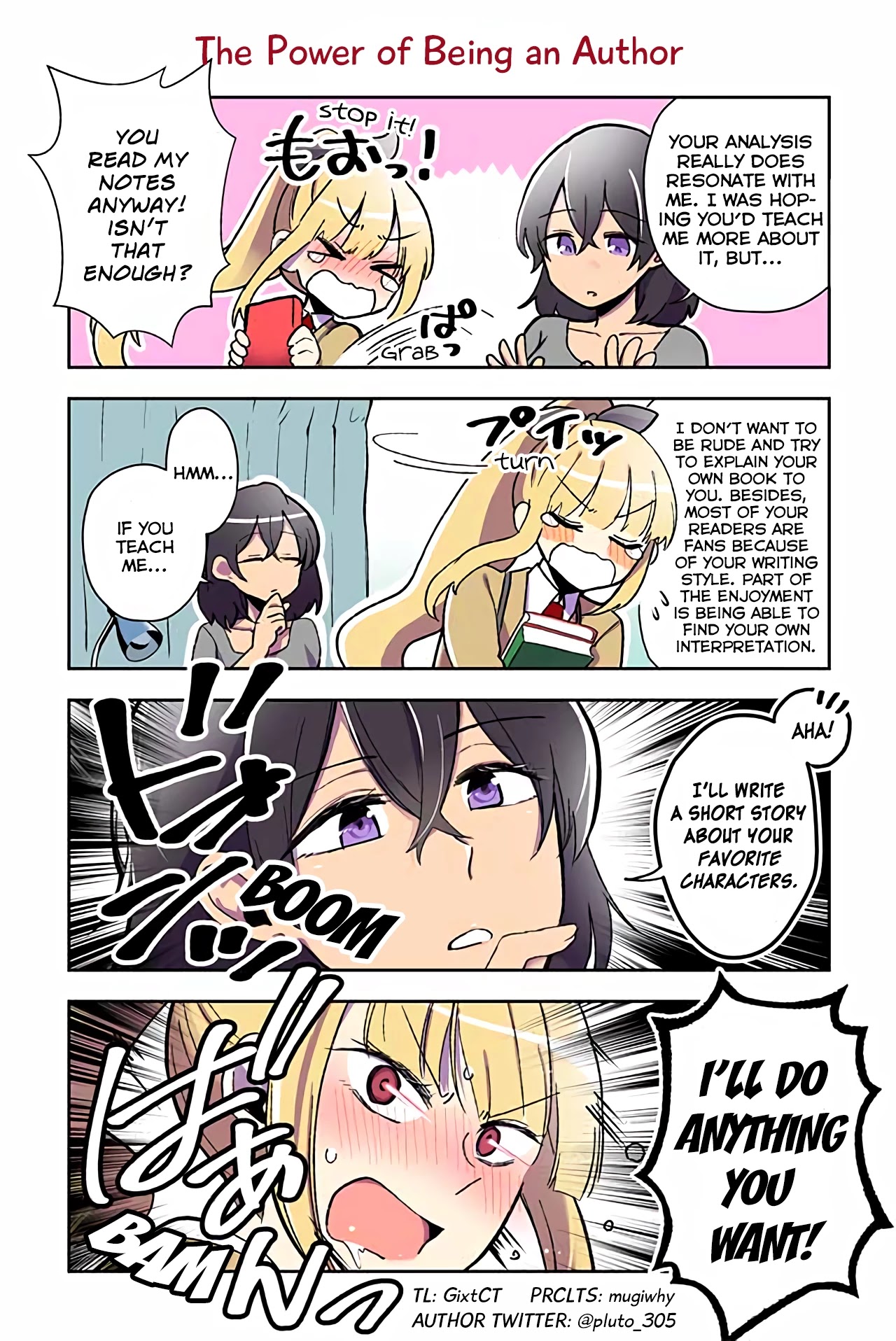 As A Result Of A Classmate's Obsession With Yuri, I Was Exposed As An Author Chapter 10 #1