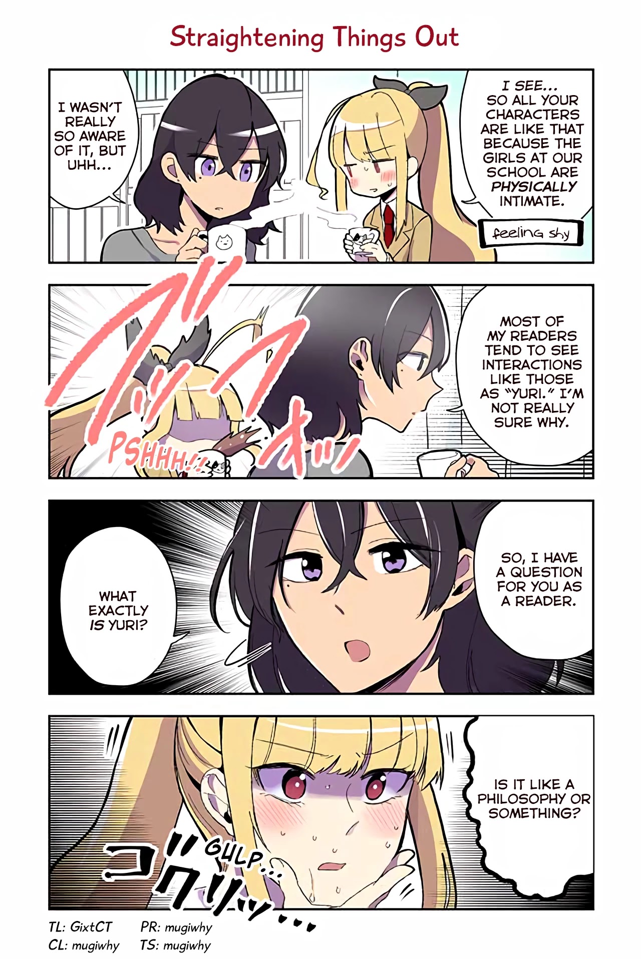 As A Result Of A Classmate's Obsession With Yuri, I Was Exposed As An Author Chapter 6 #1