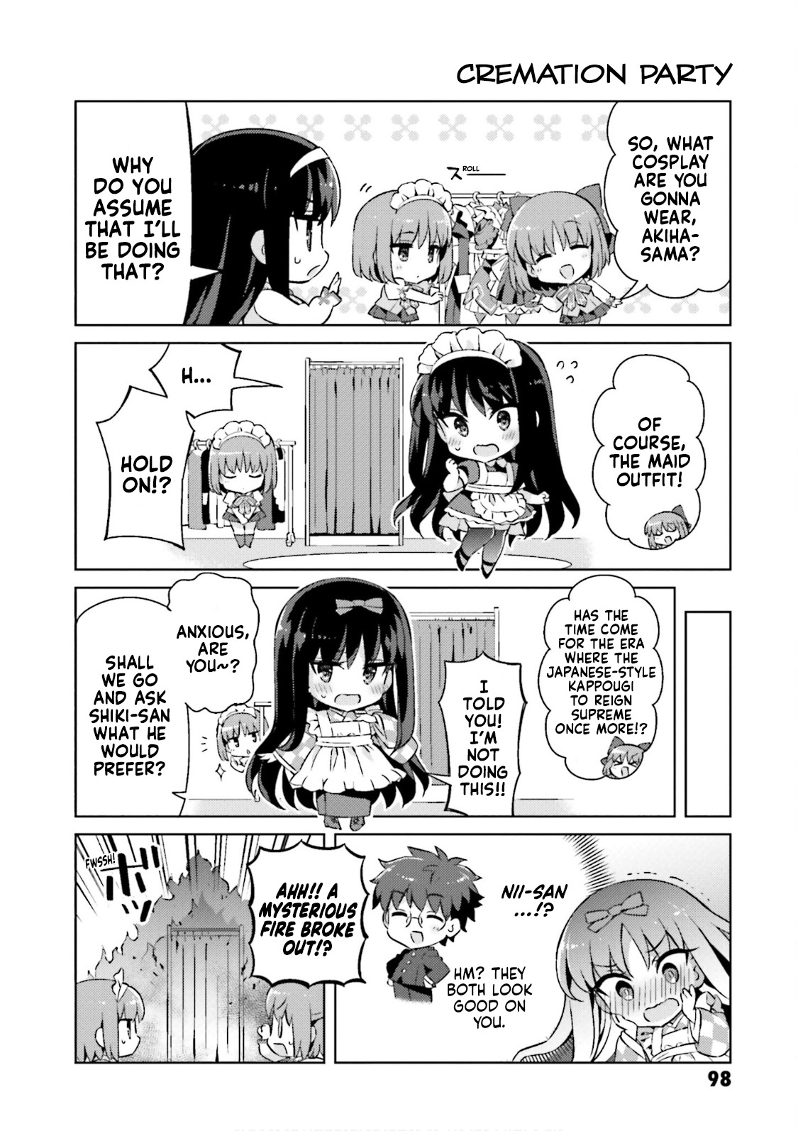 Type-Moon Gakuen - Chibi Chuki! Chapter 55 #8