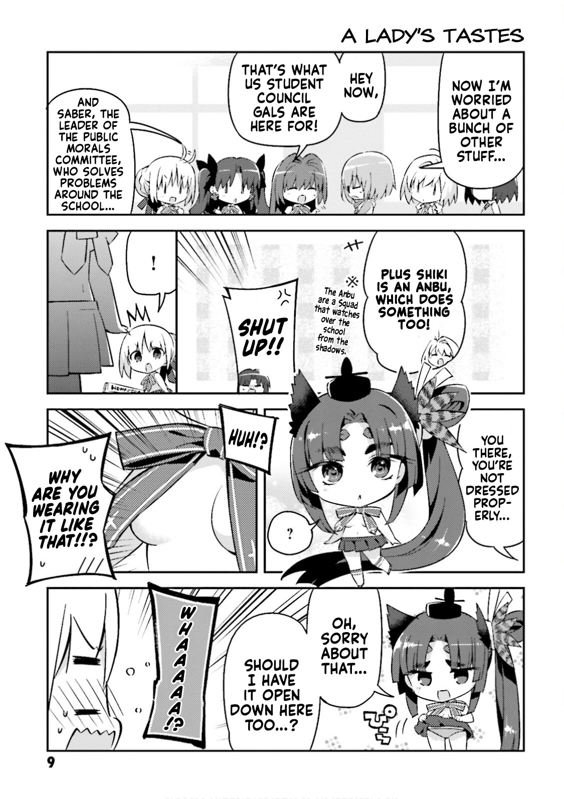 Type-Moon Gakuen - Chibi Chuki! Chapter 23 #9