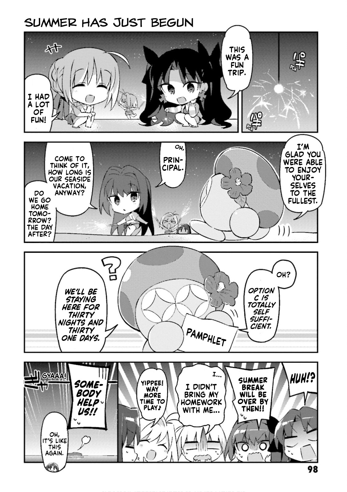 Type-Moon Gakuen - Chibi Chuki! Chapter 22 #10