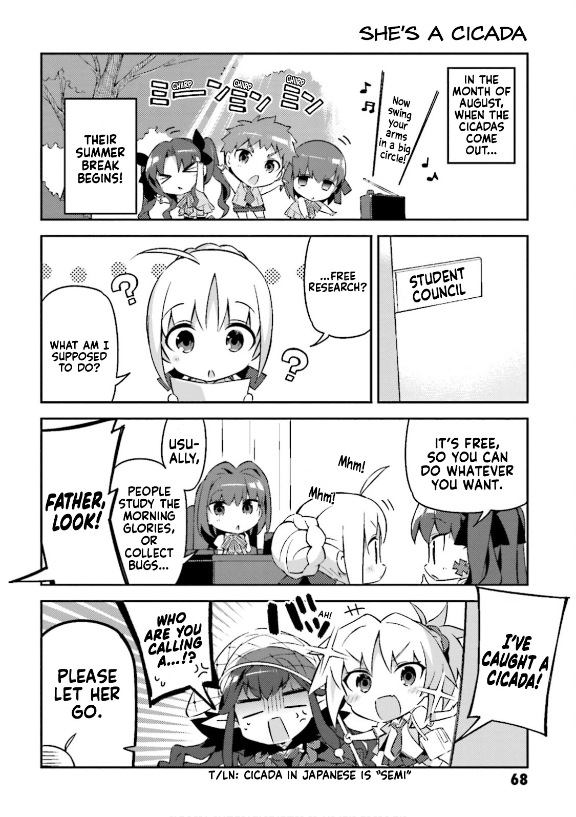 Type-Moon Gakuen - Chibi Chuki! Chapter 20 #2